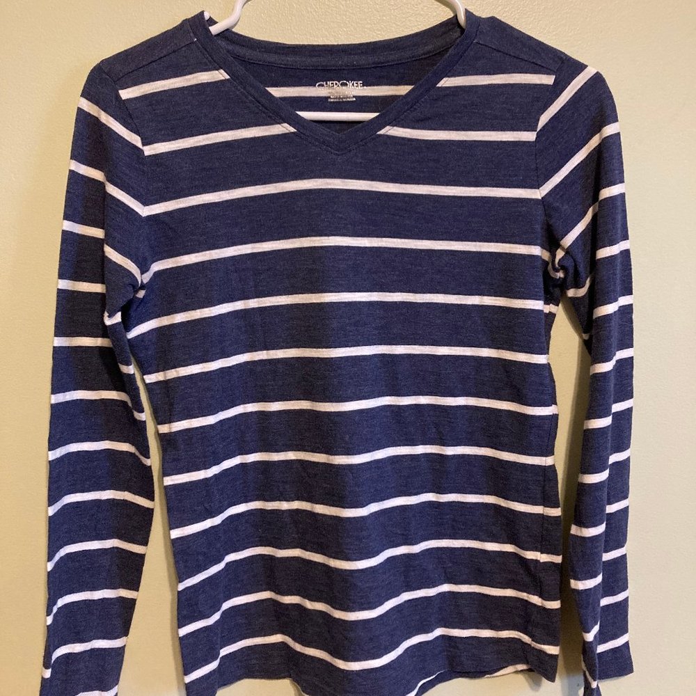 Cherokee Striped Long-sleeve Tee (child) XL